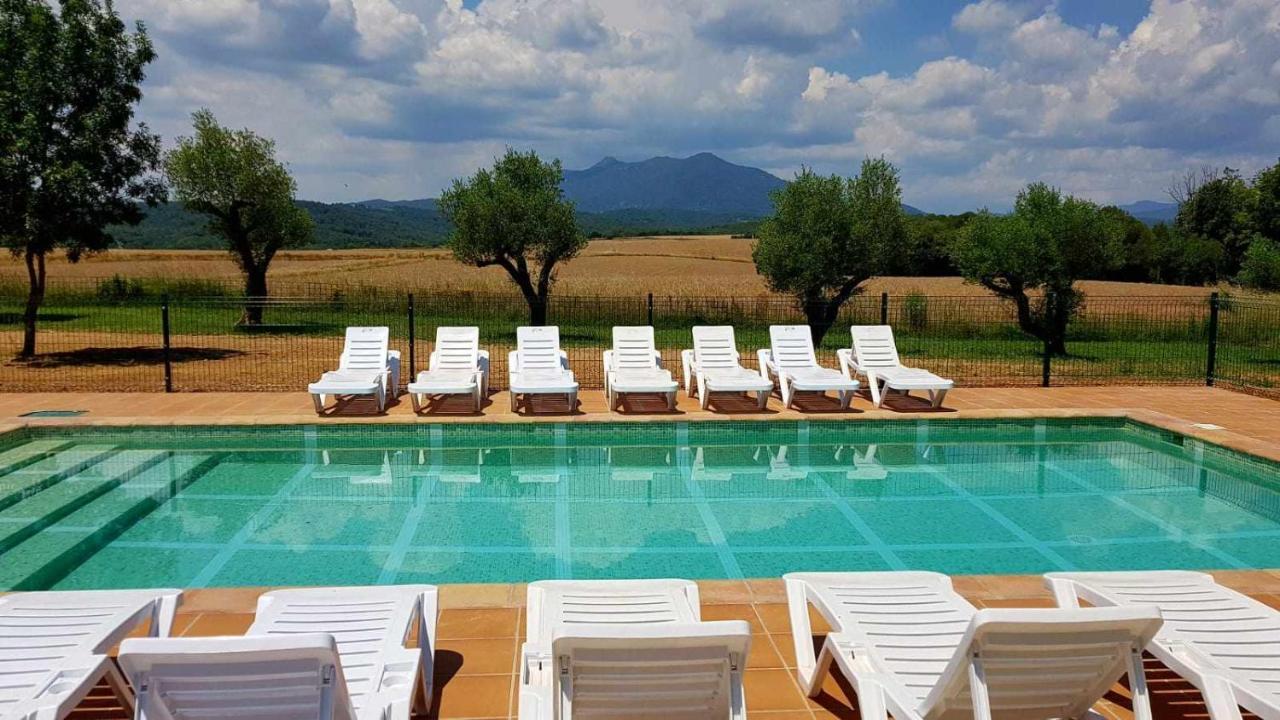Masia Para Grupos Con Piscina Privada28 Pax Cabanelles Exteriör bild